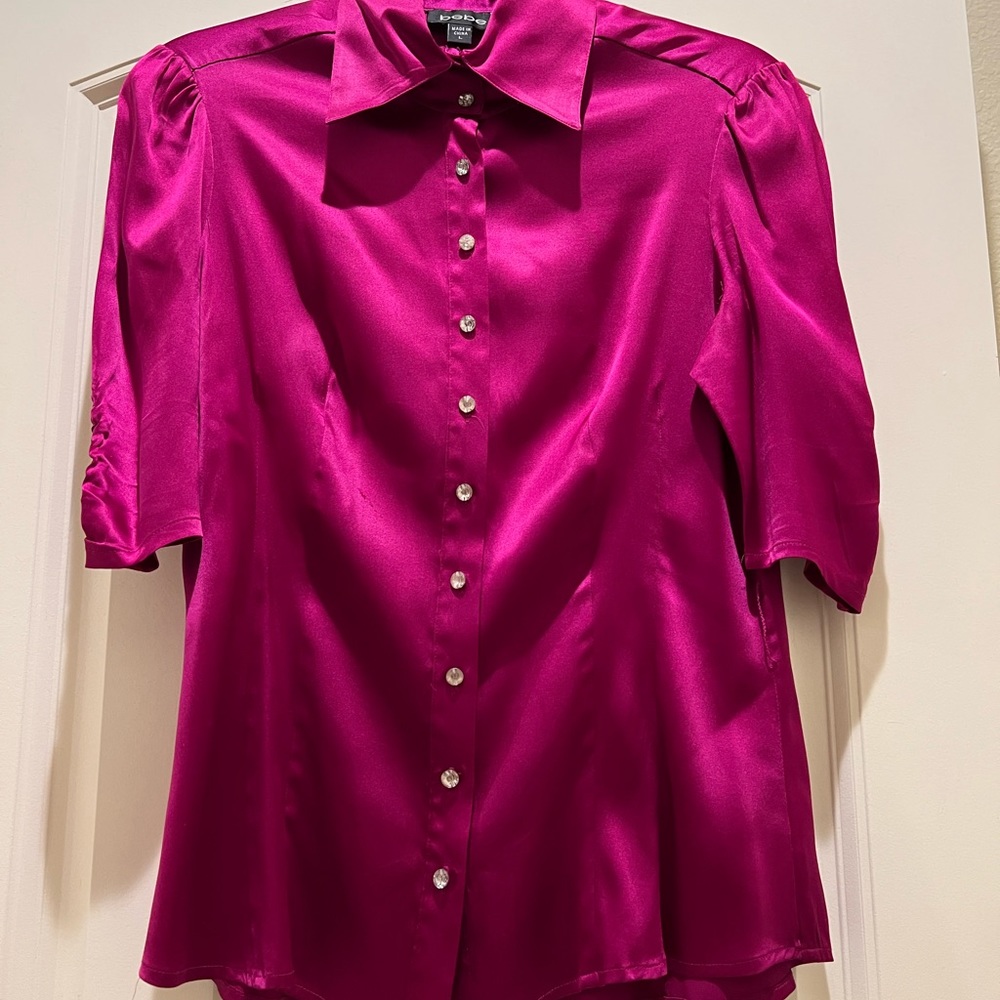 Bebe silk blouse